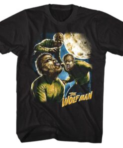 Many Moods of Wolfman Men’s T Shirt Many Moods of Wolfman Men’s T Shirt