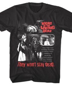 Night of the Living Dead News Report Men’s T Shirt Night of the Living Dead News Report Men’s T Shirt