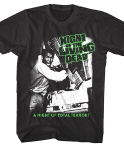 Night of the Living Dead Total Terror Men’s T Shirt Night of the Living Dead Total Terror Men’s T Shirt