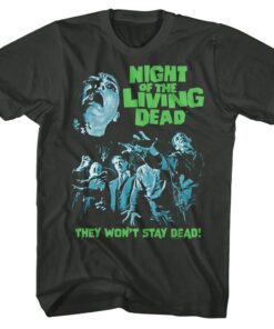 Night of the Living Dead Zombies Stay Dead Men’s T Shirt Night of the Living Dead Zombies Stay Dead Men’s T Shirt