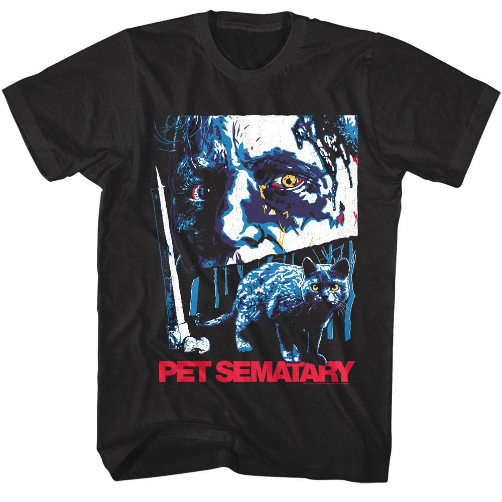 Pet Sematary Horror Movie Poster Men's T Shirt Pet Sematary Horror Movie Poster Men's T Shirt