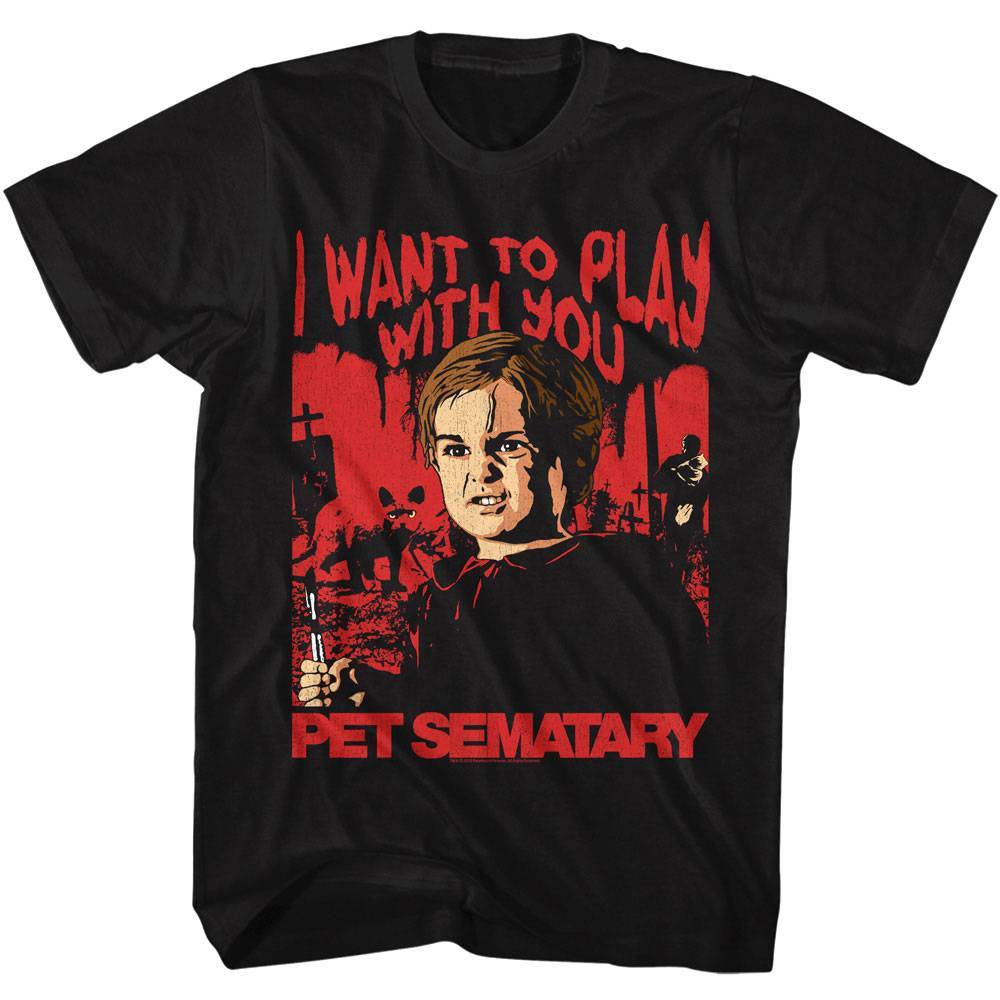Pet Sematary Play With You Men's T Shirt Pet Sematary Play With You Men's T Shirt