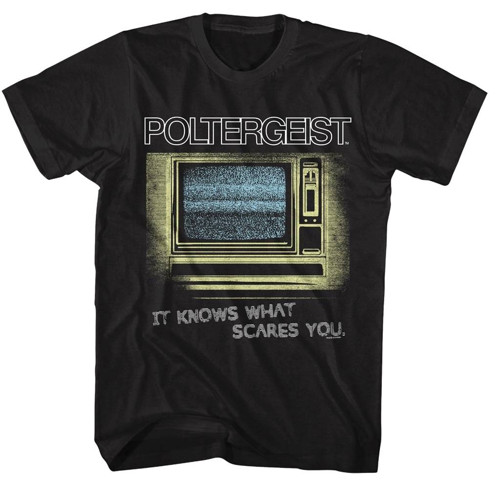 Poltergeist It Knows What Scares You Men's T Shirt Poltergeist It Knows What Scares You Men's T Shirt