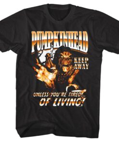 Pumpkinhead Unless You’re Tired of Living Men’s T Shirt Pumpkinhead Unless You’re Tired of Living Men’s T Shirt