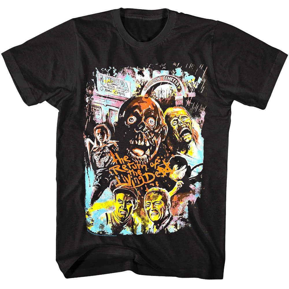 Return of The Living Dead Graffiti Art Men's T Shirt Return of The Living Dead Graffiti Art Men's T Shirt