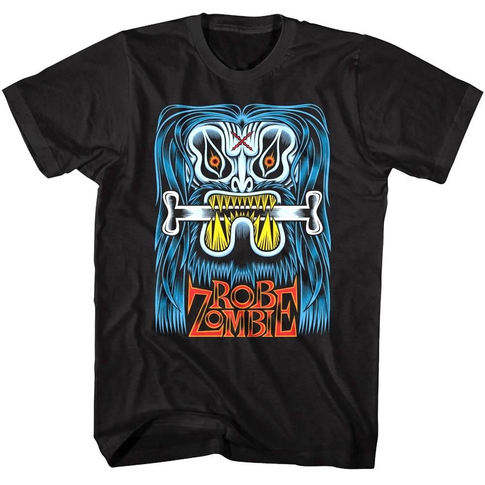 Rob Zombie Blue Beast Martinhead Rocks Men's T Shirt Rob Zombie Blue Beast Martinhead Rocks Men's T Shirt