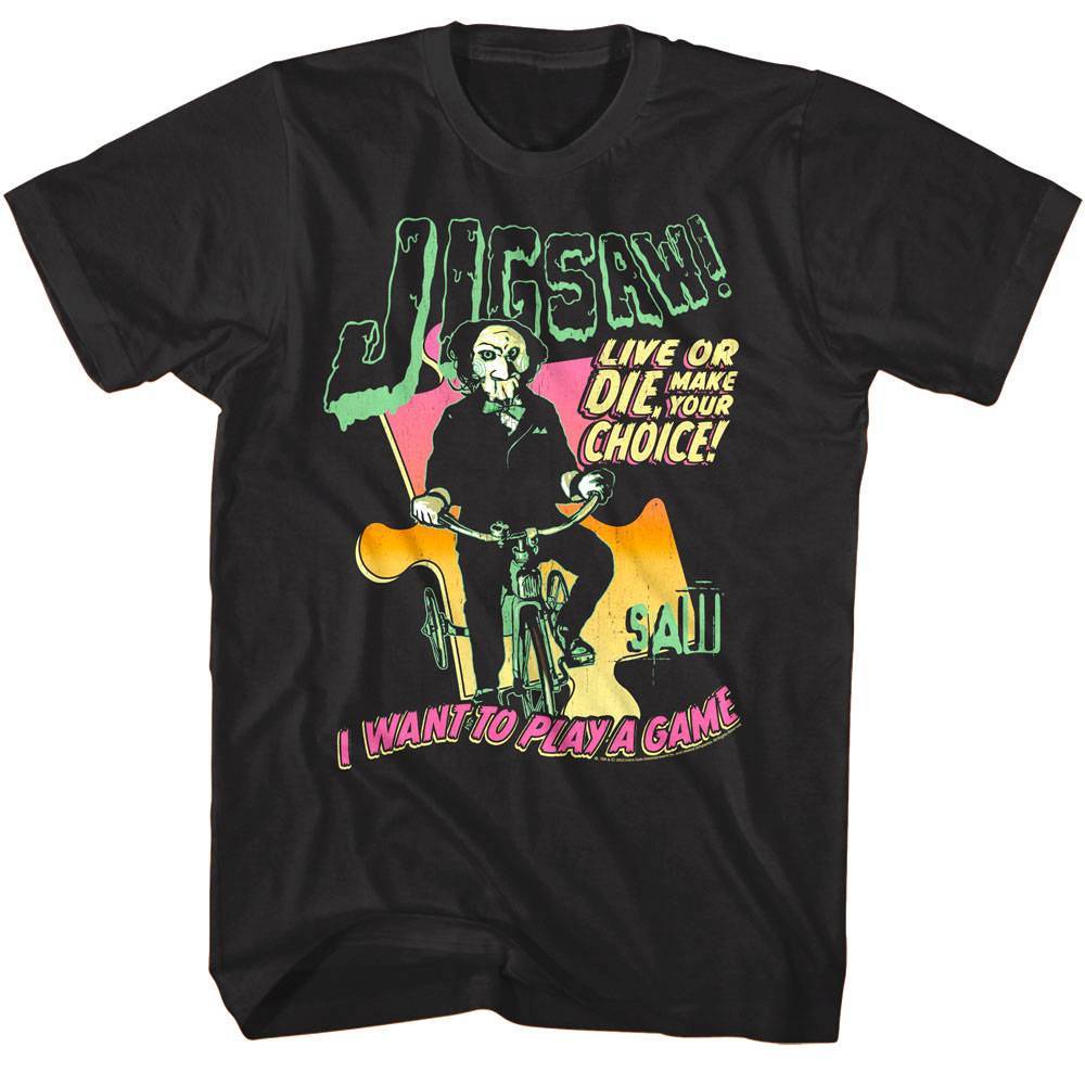 SAW Jigsaw Puzzle Piece Men's T Shirt SAW Jigsaw Puzzle Piece Men's T Shirt