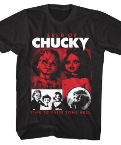 Seed of Chucky Raise Some Hell Men’s T Shirt Seed of Chucky Raise Some Hell Men’s T Shirt