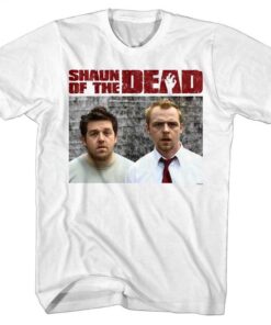 Shaun of the Dead Shocked Expressions Men’s T Shirt Shaun of the Dead Shocked Expressions Men’s T Shirt