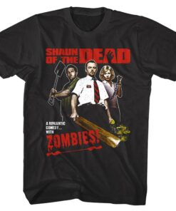 Shaun of the Dead Zombie Romantic Comedy Men’s T Shirt Shaun of the Dead Zombie Romantic Comedy Men’s T Shirt