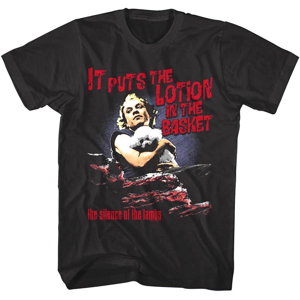 Silence of The Lambs It Puts the Lotion in the Basket Men's T Shirt Silence of The Lambs It Puts the Lotion in the Basket Men's T Shirt