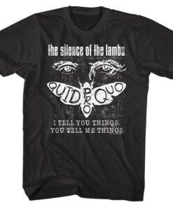 Silence of The Lambs Quid Pro Quo Men’s T Shirt Silence of The Lambs Quid Pro Quo Men’s T Shirt
