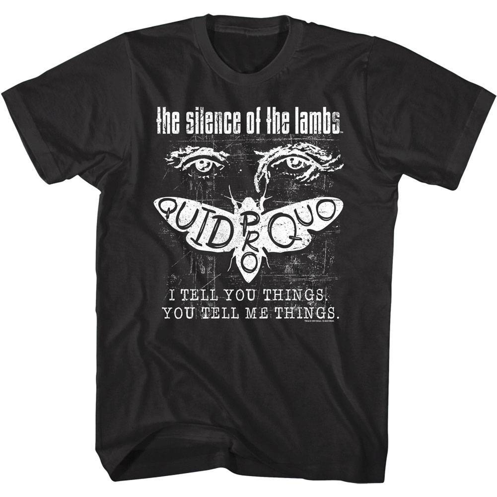 Silence of The Lambs Quid Pro Quo Men's T Shirt Silence of The Lambs Quid Pro Quo Men's T Shirt