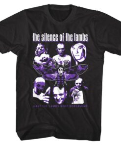 Silence of The Lambs Screaming Faces Men’s T Shirt Silence of The Lambs Screaming Faces Men’s T Shirt