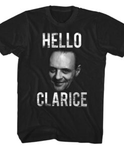 Silence of the Lambs Hello Clarice Men’s T Shirt Silence of the Lambs Hello Clarice Men’s T Shirt