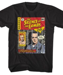 Silence of the Lambs Horror Comic Men’s T Shirt Silence of the Lambs Horror Comic Men’s T Shirt