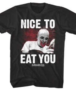 Silence of the Lambs Nice to Eat You Men’s T Shirt Silence of the Lambs Nice to Eat You Men’s T Shirt