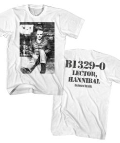Silence of the Lambs Prisoner Hannibal Lector Men’s T Shirt Silence of the Lambs Prisoner Hannibal Lector Men’s T Shirt