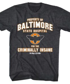Silence of the Lambs Property of Baltimore State Hospital Men’s T Shirt Silence of the Lambs Property of Baltimore State Hospital Men’s T Shirt