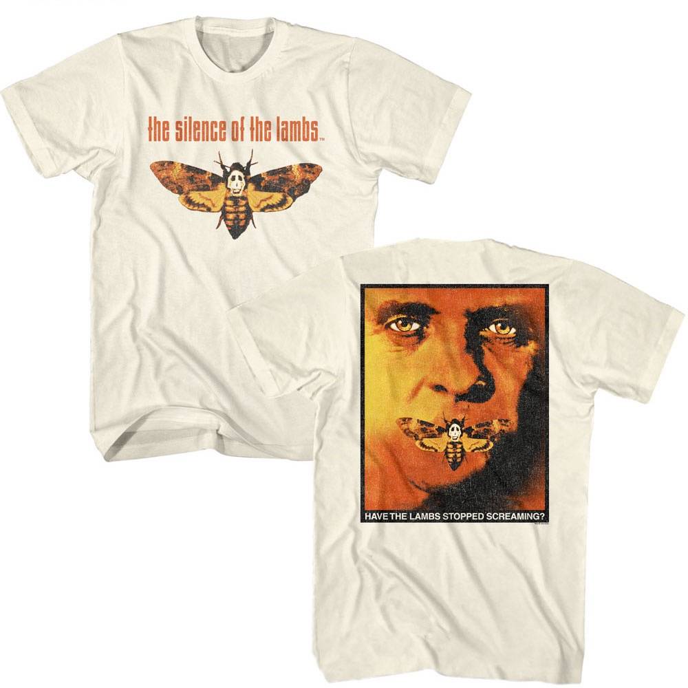 Silence of the Lambs Screaming Moth Men's T Shirt Silence of the Lambs Screaming Moth Men's T Shirt