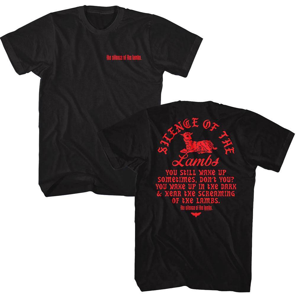 Silence of the Lambs Screaming Quote Men's T Shirt Silence of the Lambs Screaming Quote Men's T Shirt