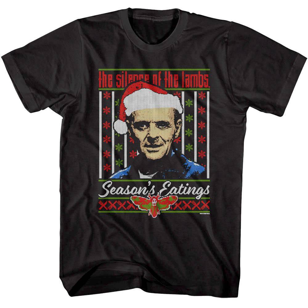 Silence of the Lambs Season's Eatings Men's T Shirt Silence of the Lambs Season's Eatings Men's T Shirt