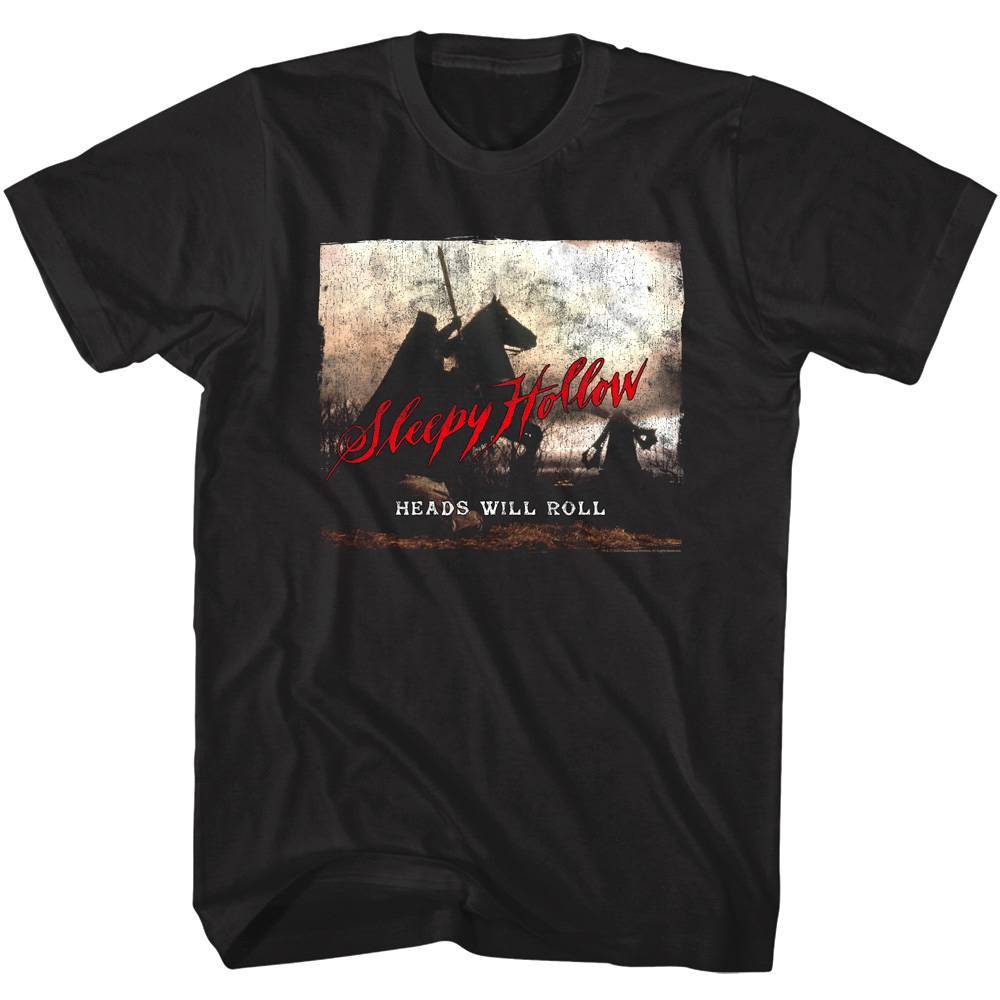 Sleepy Hollow Heads Will Roll Men's T Shirt Sleepy Hollow Heads Will Roll Men's T Shirt