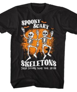 Spooky Scary Skeletons Graveyard Bats Men’s T Shirt Spooky Scary Skeletons Graveyard Bats Men’s T Shirt