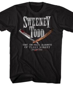 Sweeney Todd Demon Barber of Fleet Street Men’s T Shirt Sweeney Todd Demon Barber of Fleet Street Men’s T Shirt
