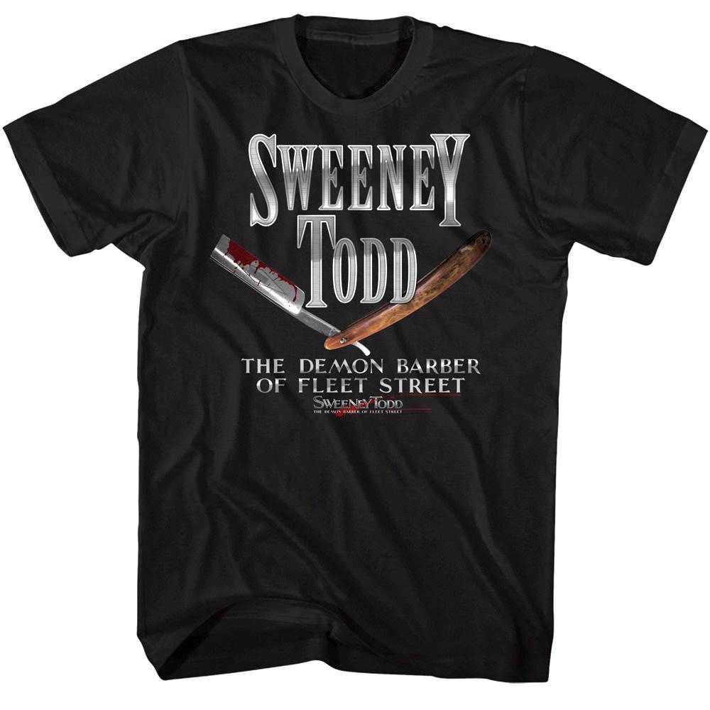 Sweeney Todd Demon Barber of Fleet Street Men's T Shirt Sweeney Todd Demon Barber of Fleet Street Men's T Shirt