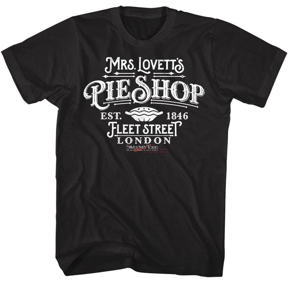 Sweeney Todd Mrs Lovett's Pie Shop Men's T Shirt Sweeney Todd Mrs Lovett's Pie Shop Men's T Shirt