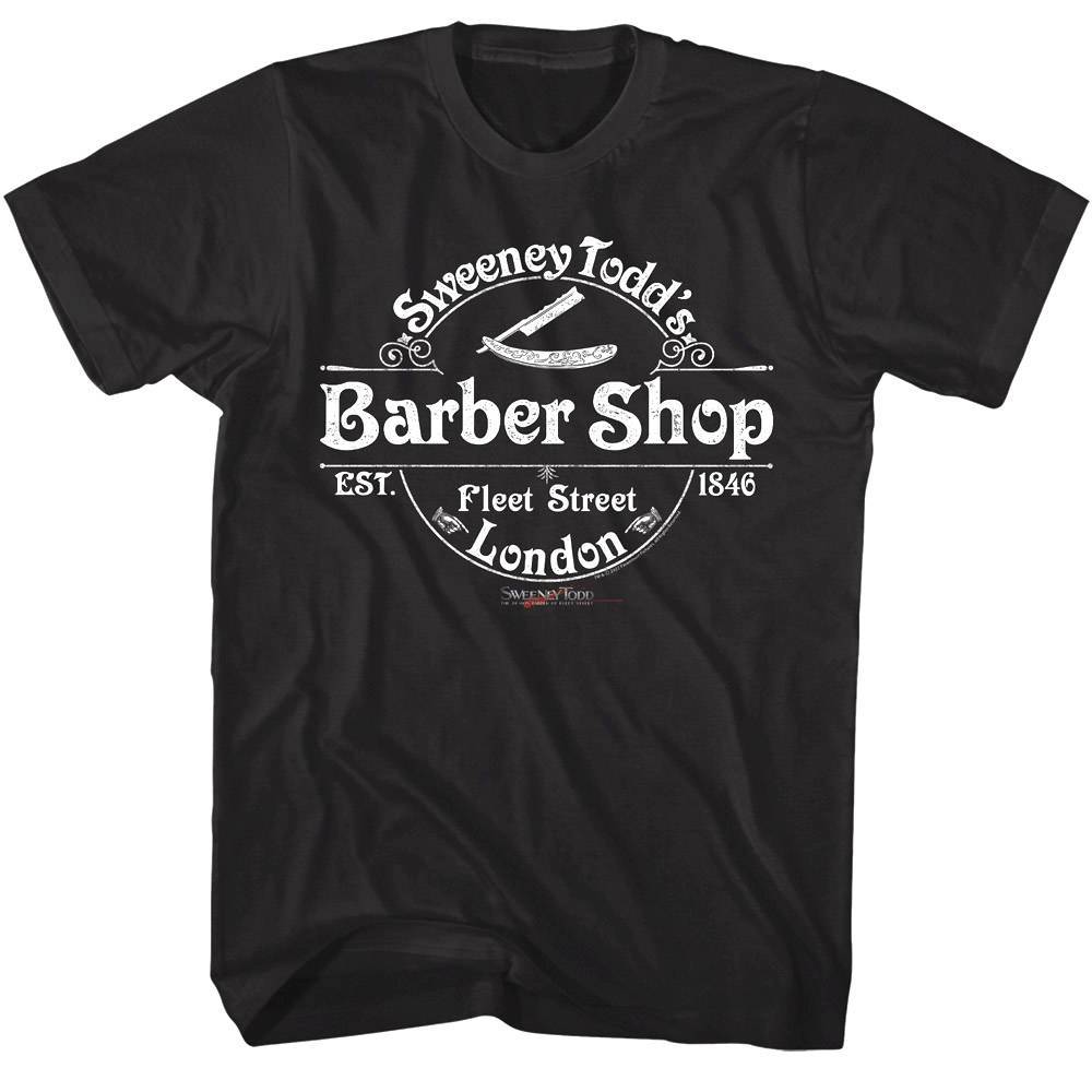 Sweeney Todd's Barber Shop Men's T Shirt Sweeney Todd's Barber Shop Men's T Shirt