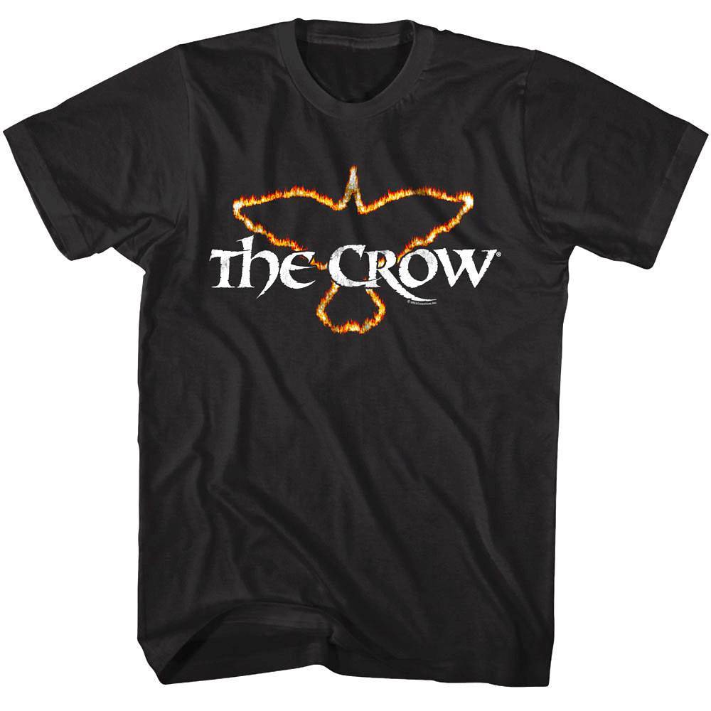 The Crow Burning Bird Logo Men's T Shirt The Crow Burning Bird Logo Men's T Shirt