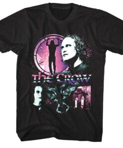 The Crow Chrome Movie Montage Men’s T Shirt