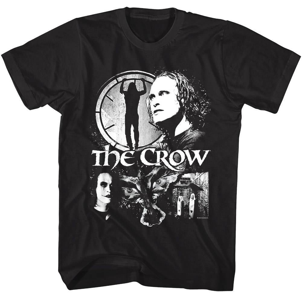 The Crow Movie Montage Men's T Shirt The Crow Movie Montage Men's T Shirt