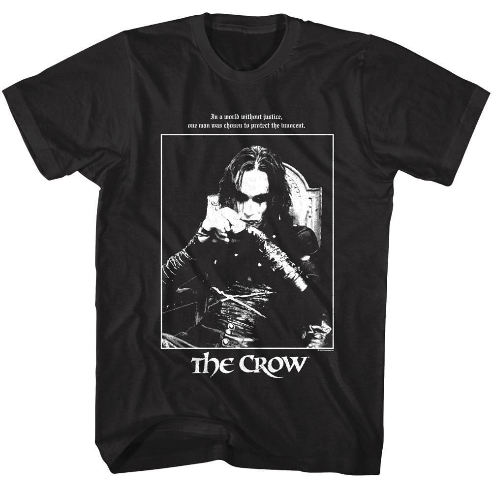 The Crow World Without Justice Men's T Shirt The Crow World Without Justice Men's T Shirt