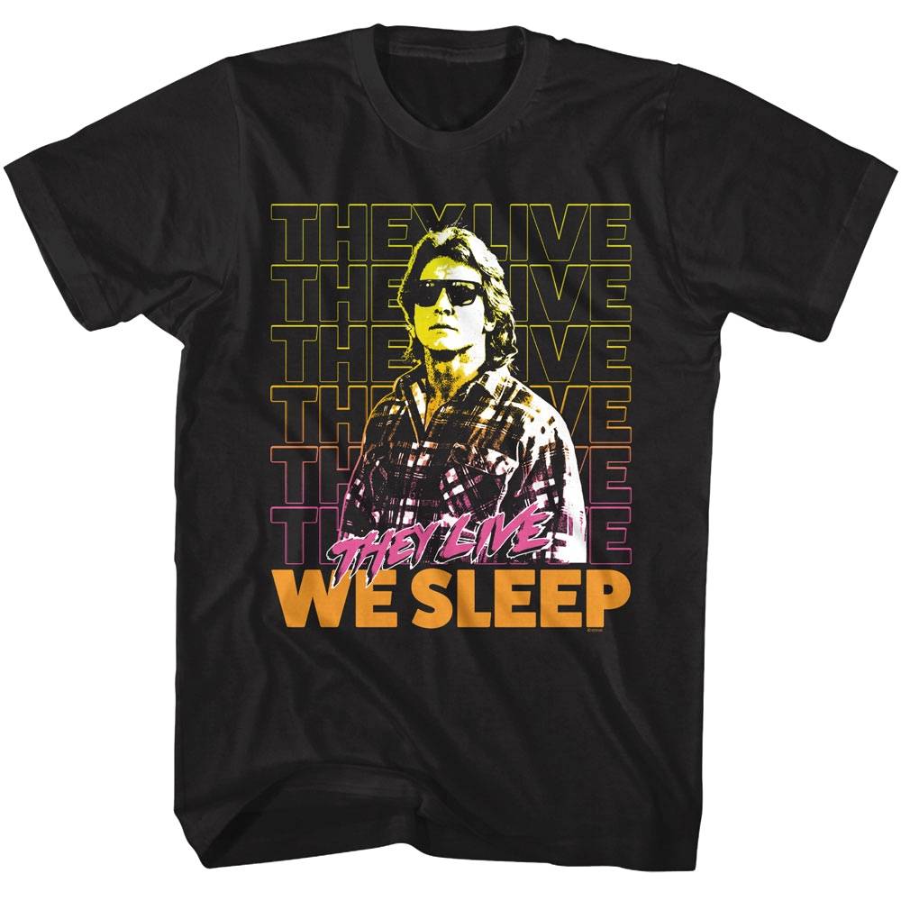 They Live We Sleep George Nada Men's T Shirt They Live We Sleep George Nada Men's T Shirt