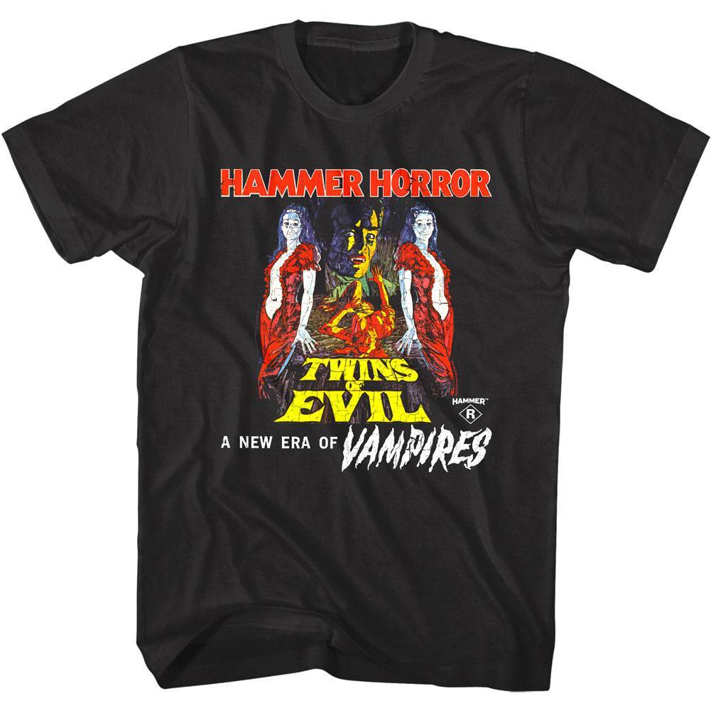 Twins Of Evil Movie Poster Men's T Shirt Twins Of Evil Movie Poster Men's T Shirt