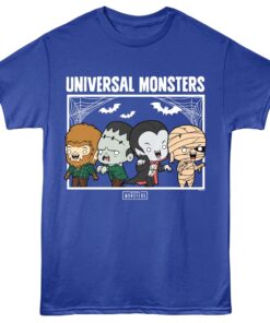 Universal Monsters Chibi Villains Men’s T Shirt