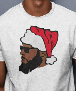 Black Santa Claus Christmas Shirt