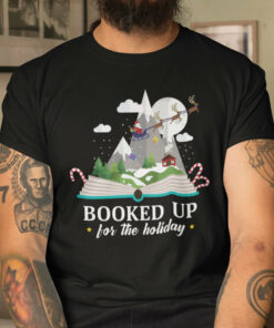 Book Christmas Tree Shirt Booked Up For The Holiday