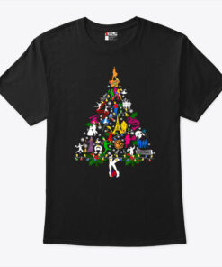 Broadway Musical Theater Christmas Tree Shirt Hamilton Xmas Tree