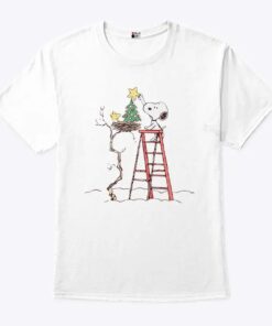 Charlie Brown Snoopy Christmas T Shirt