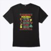 Christmas 12 Days Of Pickleball T Shirt