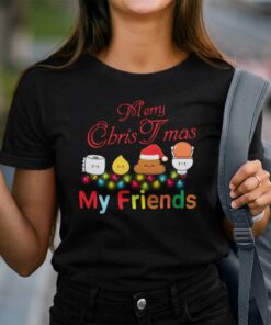 Christmas Poop Emoji Shirt Merry Christmas My Friends