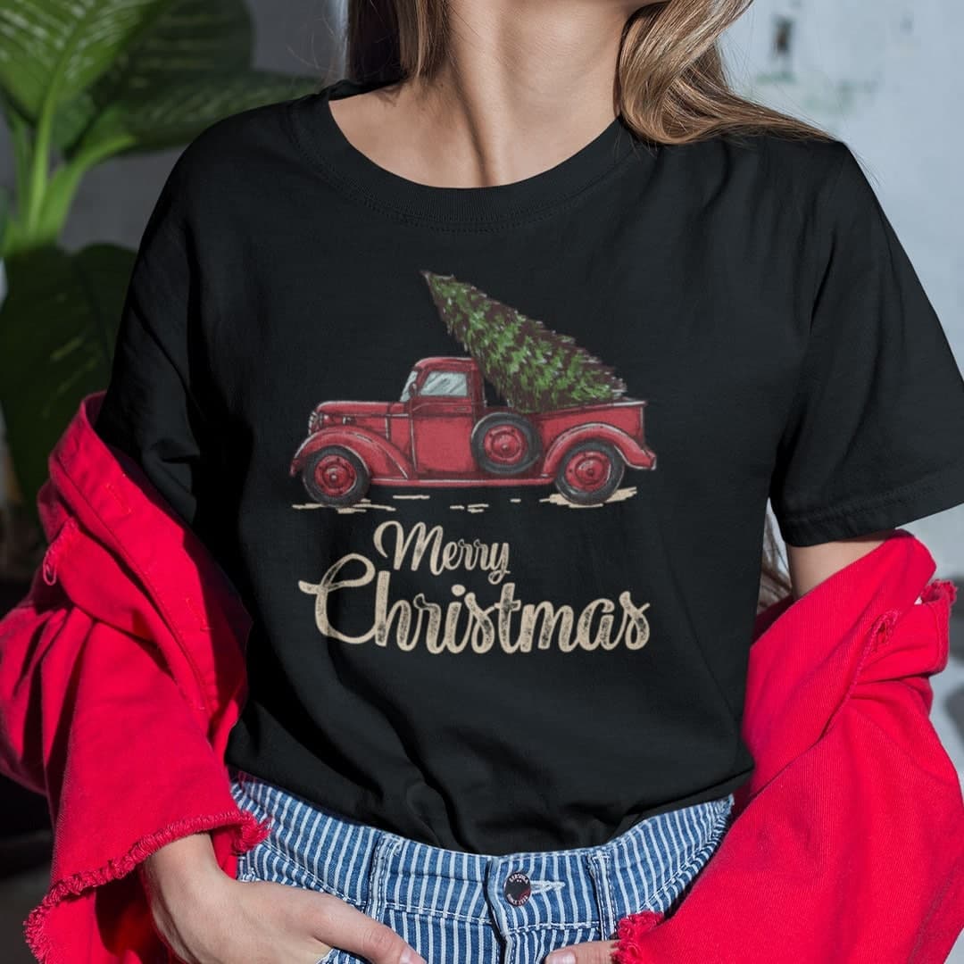 Christmas Truck Merry Christmas Shirt Christmas Truck Merry Christmas Shirt