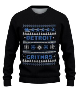Detroit Lions Gritmas Ugly Christmas Sweater