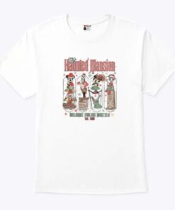Disney Christmas Haunted Mansion Welcome Foolish Mortals Est 1969 Shirt