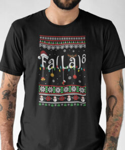 FA (LA)8 Shirt Maths Equation Ugly Christmas