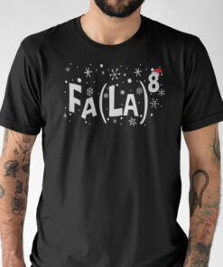 FA (LA)8 Shirt Merry Christmas Math Tee